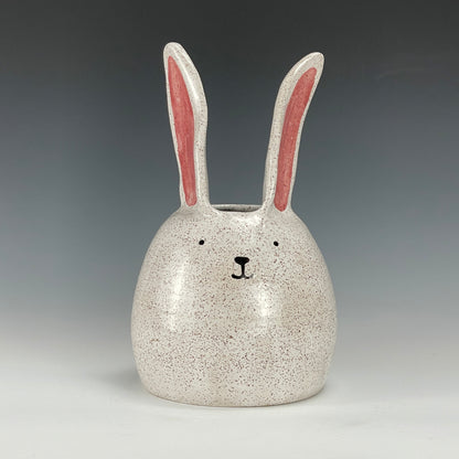 Happy Bunny Vase, chubby