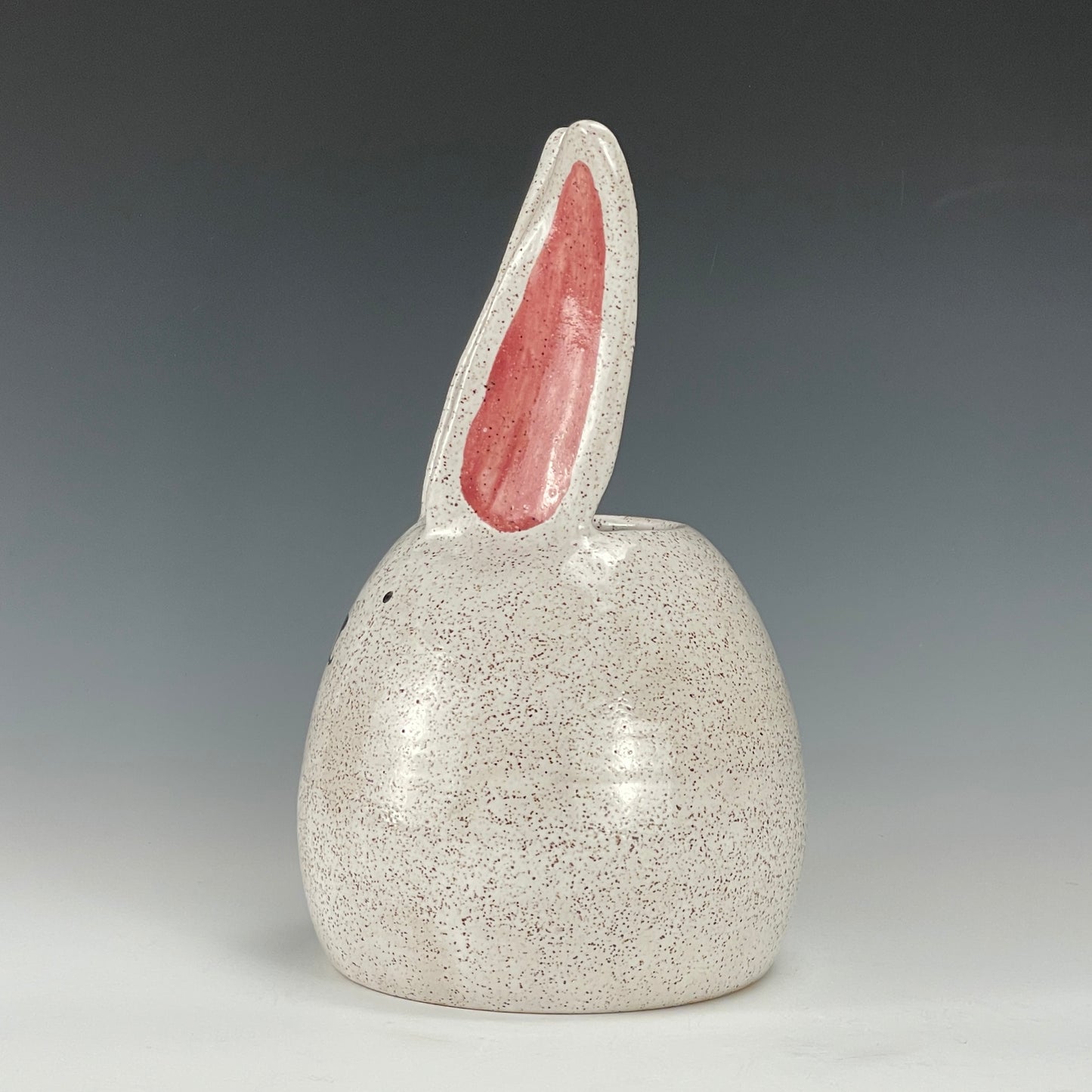 Happy Bunny Vase, chubby