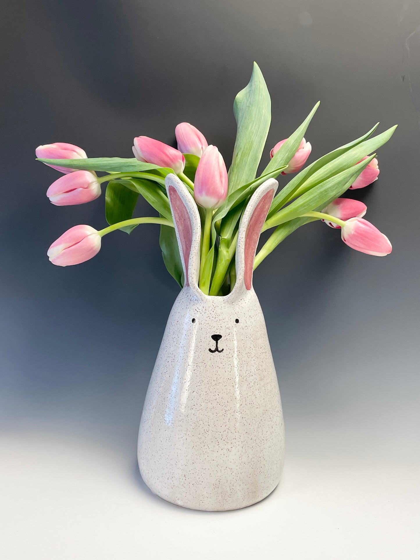 Happy Bunny Vase, Tall