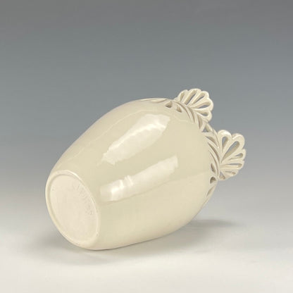 Pierced Porcelain Vase