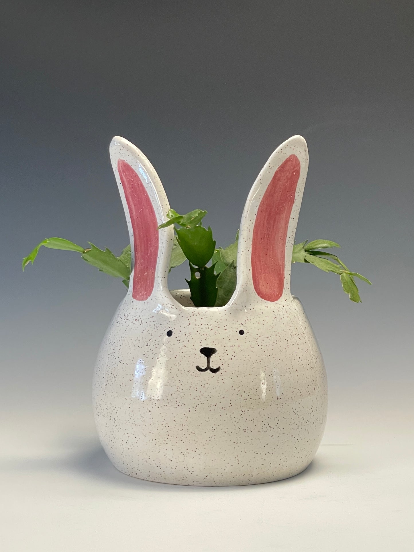 Happy Bunny Planter, Medium
