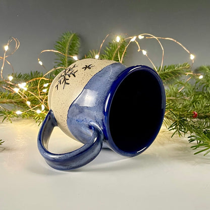 Snowflake Mug Blue