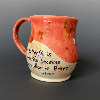 16 oz Butterfly Sayings Mug